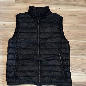 Weatherproof 32 Degree Men's Down Insulated Quilted Black Vest Medium